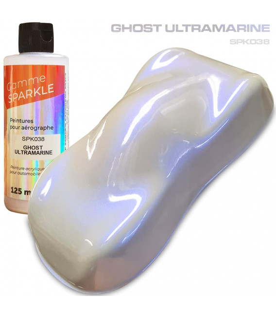 Vernici per aerografi interferenti GHOST – 9 colori a solventi gamma SPARKLE