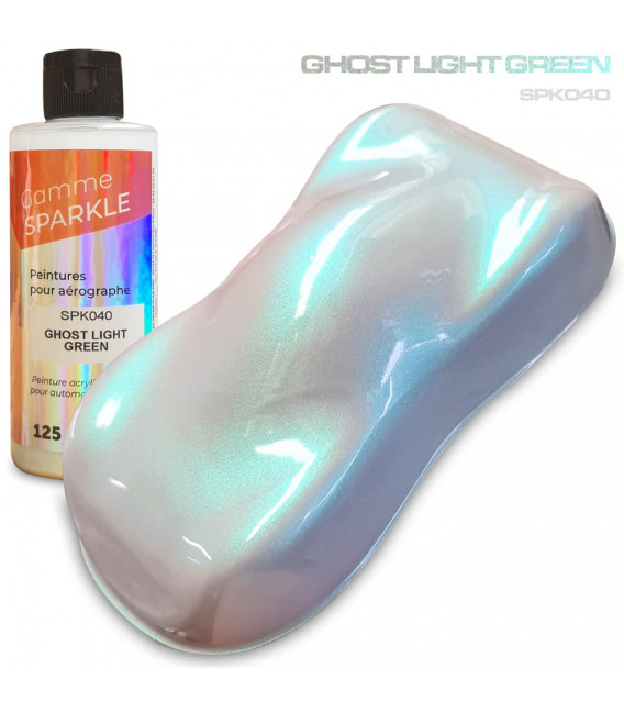 Vernici per aerografi interferenti GHOST – 9 colori a solventi gamma SPARKLE