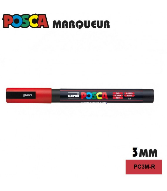 Marcatori POSCA – punta fine da 1,2 mm in 4 colori