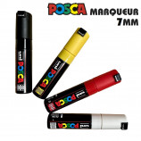 Marcatori POSCA – punta larga 5 mm in feltro in 4 colori