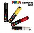 Marcatori POSCA – punta larga 5 mm in feltro in 4 colori