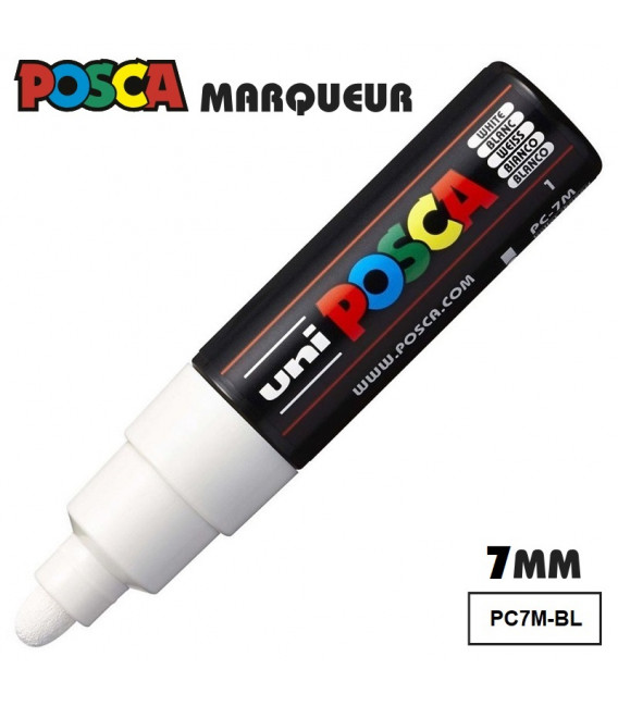 Marcatori POSCA – punta larga 5 mm in feltro in 4 colori