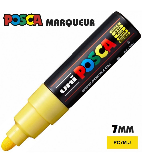 Marcatori POSCA – punta larga 5 mm in feltro in 4 colori