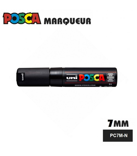 Marcatori POSCA – punta larga 5 mm in feltro in 4 colori