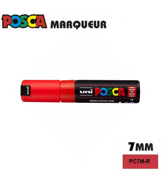 Marcatori POSCA – punta larga 5 mm in feltro in 4 colori