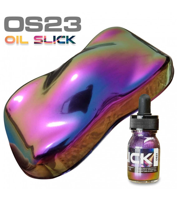 Kit completo di vernice effetto Oil Slick per bici