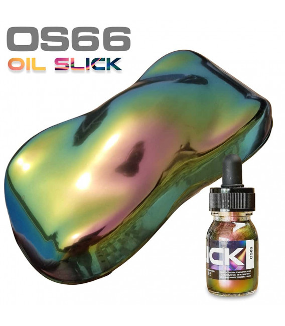 Kit completo di vernice effetto Oil Slick per bici