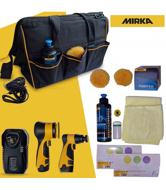 Kit Spot Repair - Nuovo processo Mirka senza filo di levigatura e lucidatura