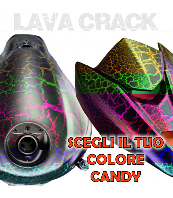 Kit completo di vernice Lava Crack per moto – colore a scelta